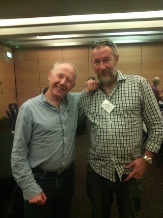 Father and Child's Brendon Smith with Dr. Richard Fletcher at AAIMHI Sydney
