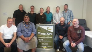 Staff and Board members at June 2014 hui